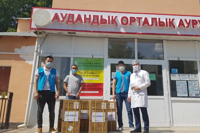 220 кислородных концентраторов переданы больницам Актюбинской области