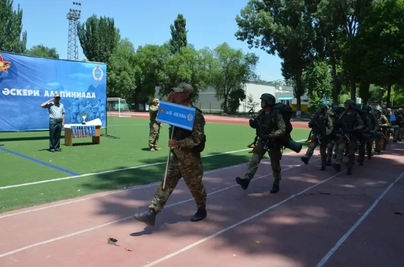 Военная Альпиниада» стартовала в Вооруженных Силах РК