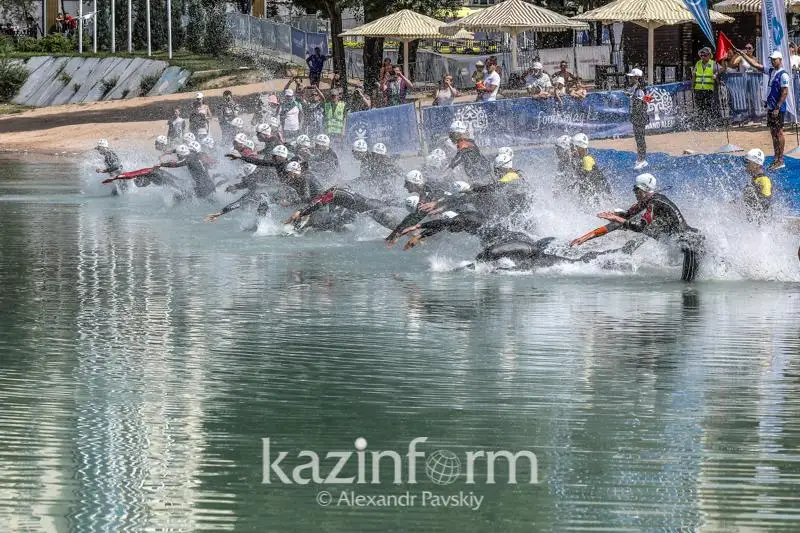 Чемпионат по триатлону пройдет в Алматы