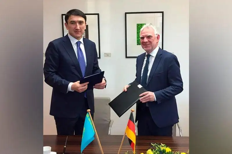 Казахстан и Германия договорились сотрудничать по разработке низкоуглеродной экономической стратегии