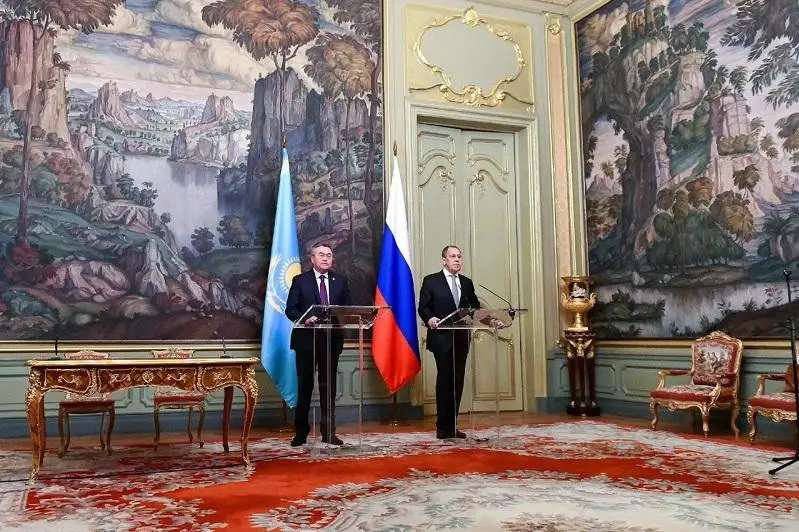 В Москве прошли переговоры глав МИД Казахстана и России