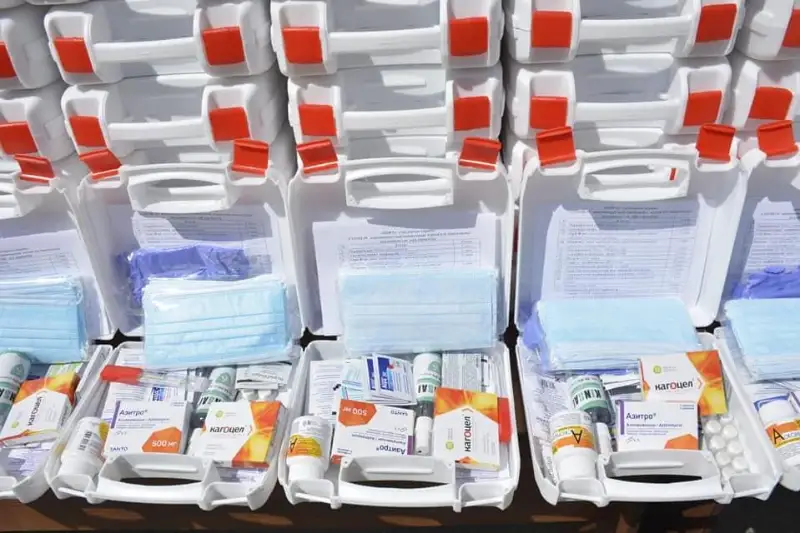 300 семей получили медикаменты в рамках проекта «Шипа» в Туркестанской области