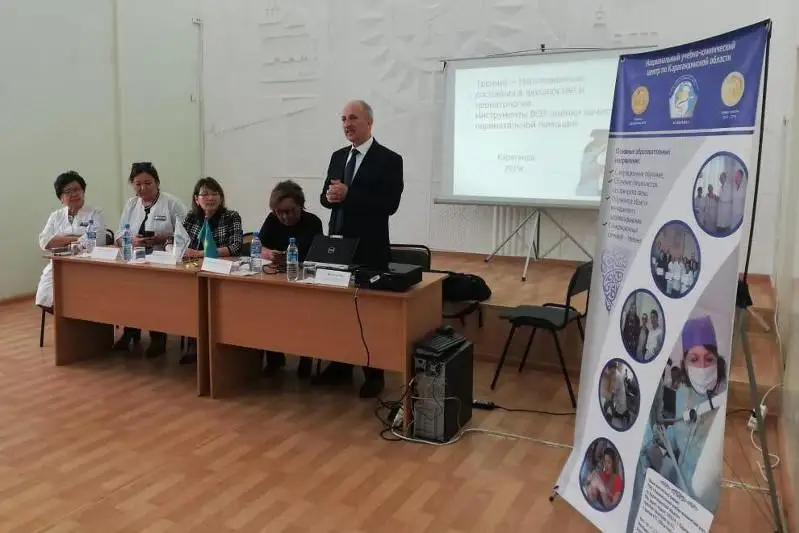 Эксперт ВОЗ проводит мастер-класс для карагандинских врачей