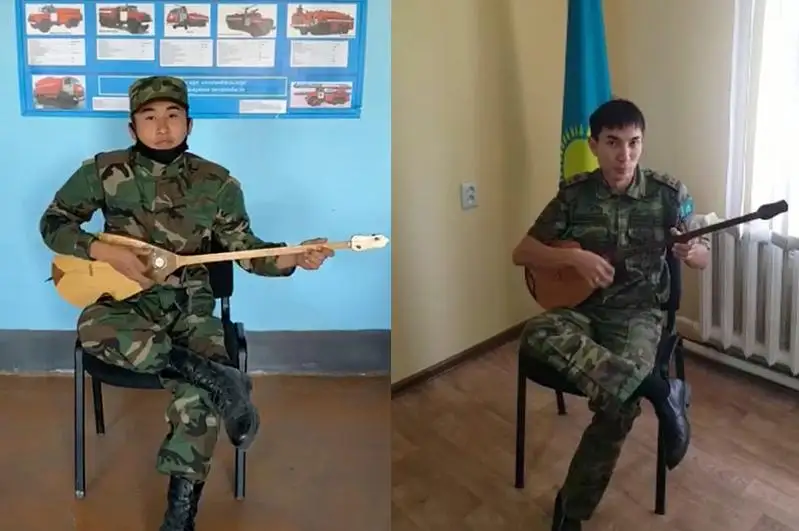 В Национальный день домбры пожарные ВКО исполнили кюй