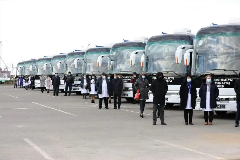 Восемь передвижных медкомплексов получила Акмолинская область