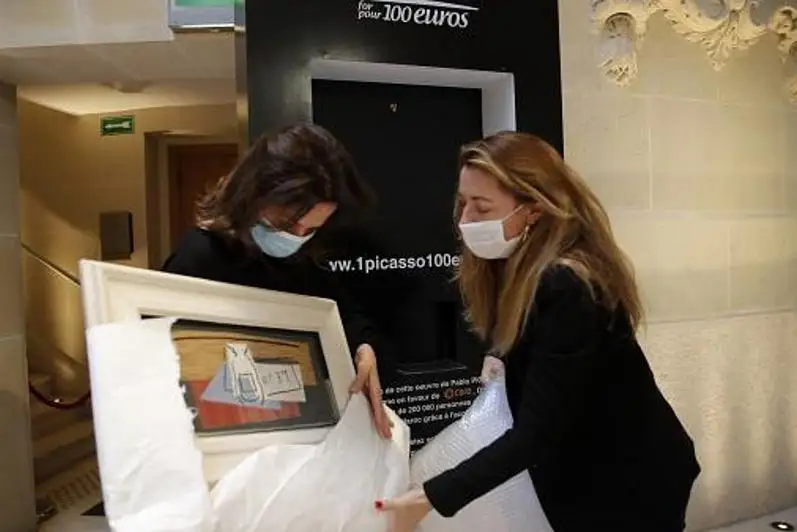 Итальянка выиграла в лотерею картину Пабло Пикассо