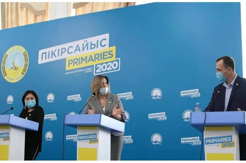 Почти 700 тысяч человек зарегистрировались для голосования на праймериз Nur Otan