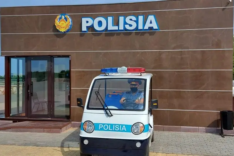 Пост полиции из пуленепробиваемого стекла появился в Павлодаре