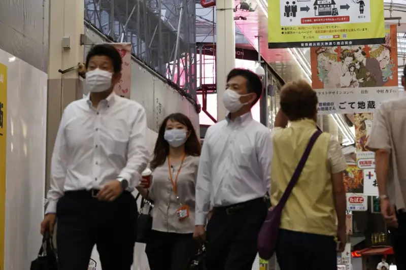 В Японии зафиксировано рекордное количество новых случаев заражения коронавирусом