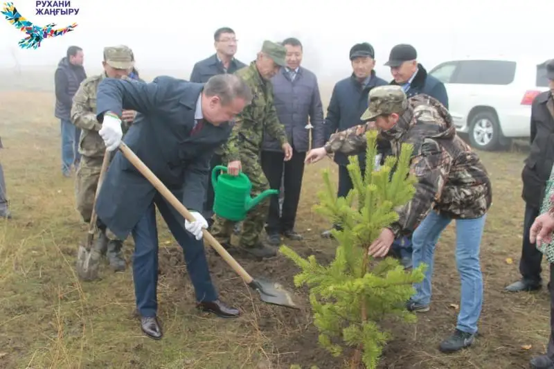 В Улытау отпраздновали 80-летие района и 140-летие Тайжана Калмагамбетова