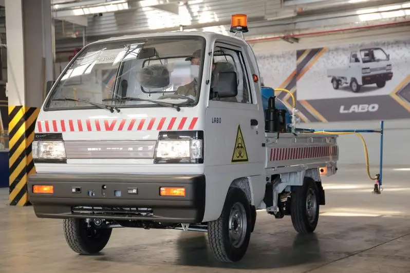 В Казахстане производят дезинфекционные автомобили