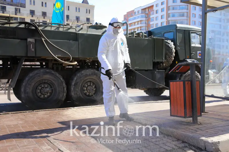 Свыше 20 миллионов квадратных метров продезинфицировано в Нур-Султане