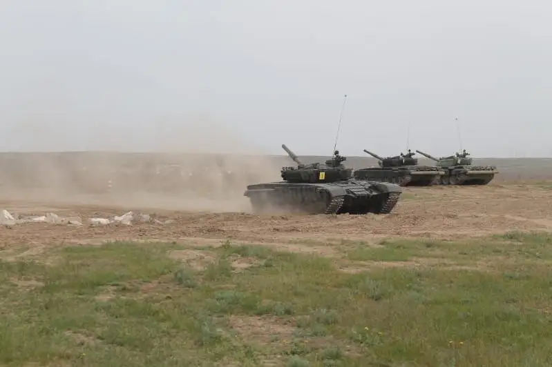 Курсанты выполнили штатные стрельбы из танка