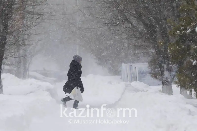 Снег ожидается в Казахстане 18 ноября