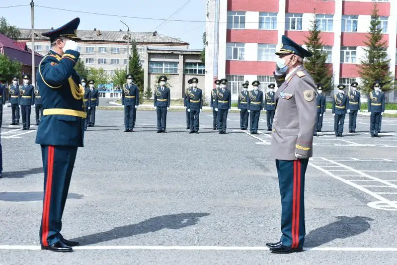 Свыше 200 офицеров выпустил в этом году Военный институт в Петропавловске