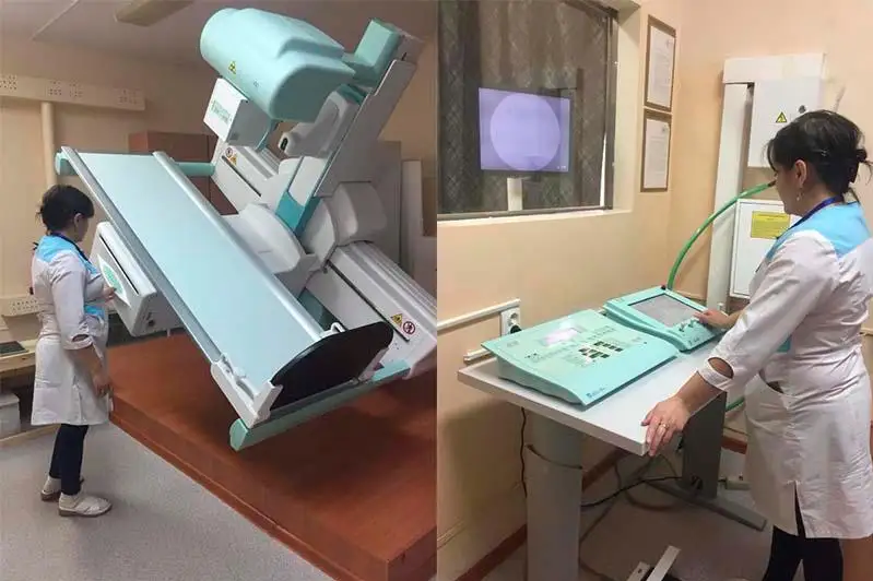 Новые флюорограф, рентген-аппарат и ЛОР-комбайн появились в поликлинике Кокшетау