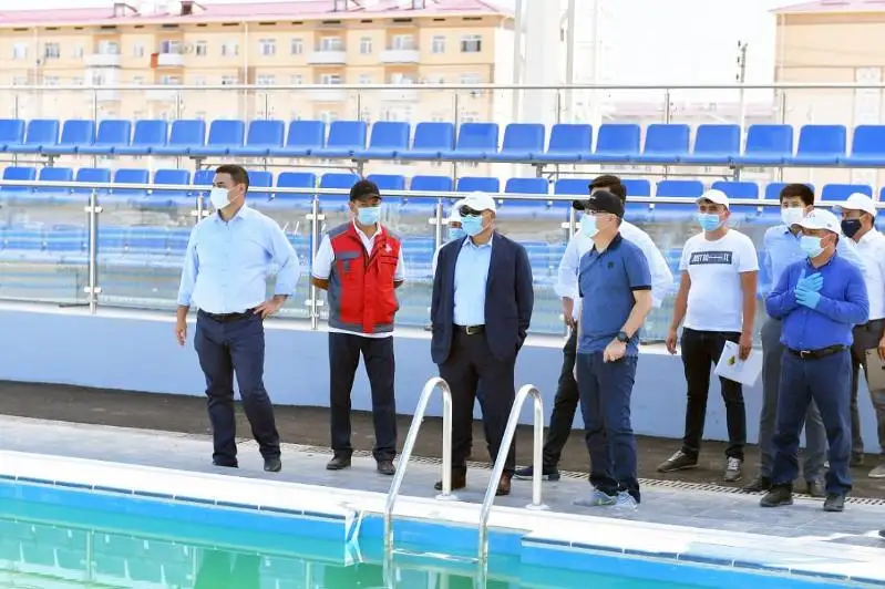 Несколько спортивных объектов сдадут в эксплуатацию в Туркестане