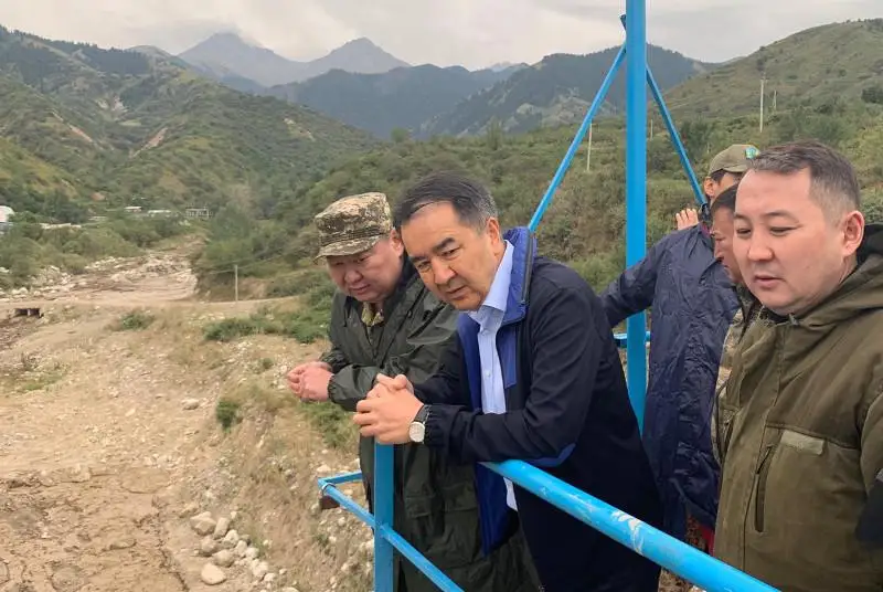 Бакытжан Сагинтаев выехал на место угрозы схода селя в Алматы