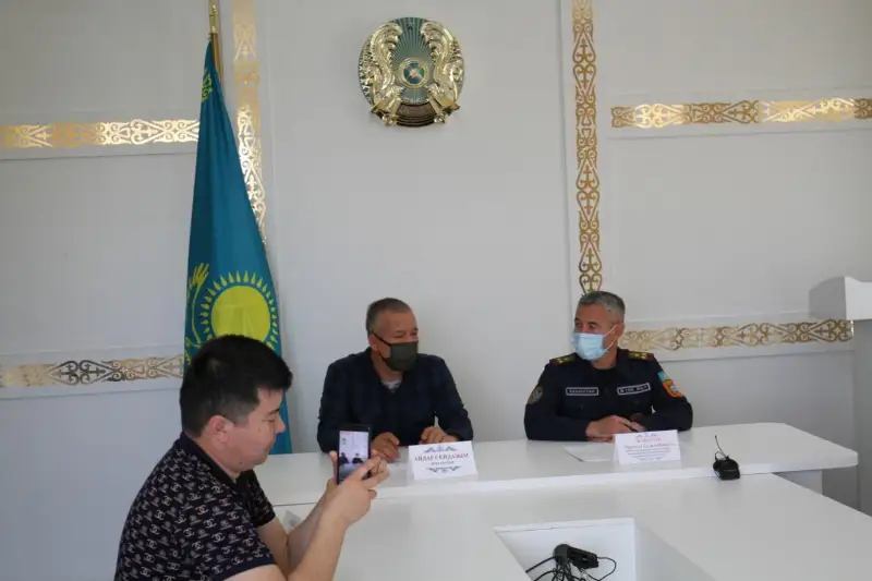 Подсчитывается ущерб, нанесенный стихией в Мактааральском районе