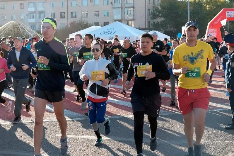 Полумарафон Kúzdik Jarty Marathon прошёл в Караганде