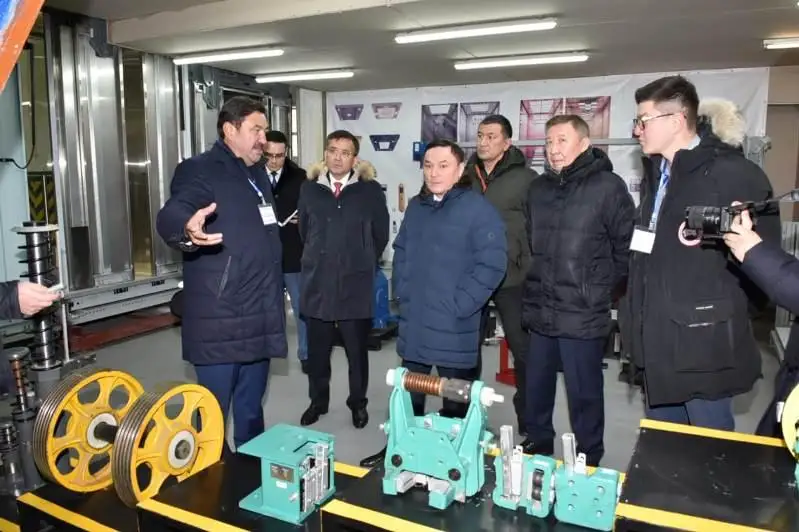 Единственный в Казахстане завод по производству высокоскоростных лифтов находится в Акмолинской области