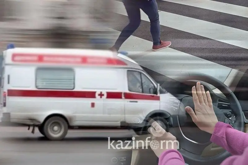 Двух пешеходов сбил автомобиль в Риддере