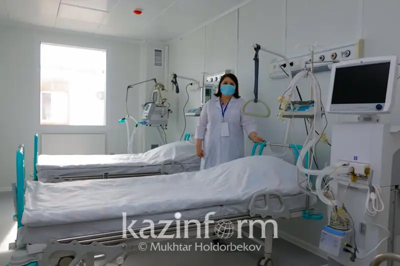 540 мест для пациентов с коронавирусом организовано в больницах Атырауской области