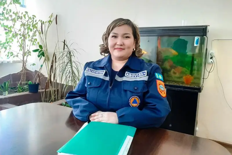 Становишься причастным к горю людей – психолог ДЧС Жамбылской области Жанель Шайхиева