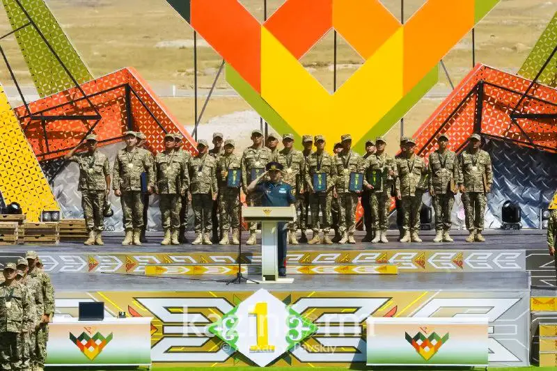 Главнокомандующий Сухопутными войсками РК подвел итоги Армейских игр