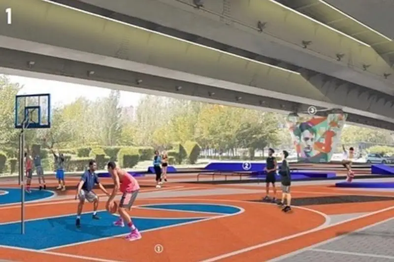 Место для активного отдыха появится возле Евразийского национального университета