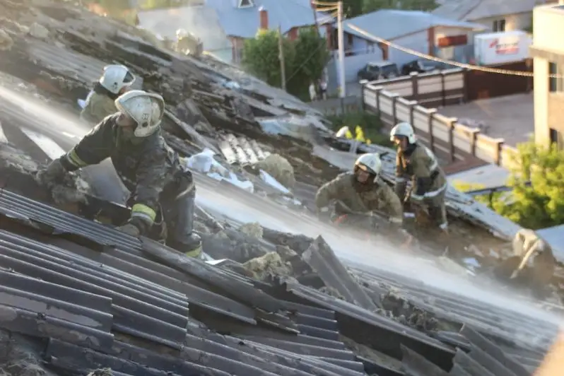 Более 300 раз за два дня выезжали на тушение пожаров огнеборцы Карагандинской области