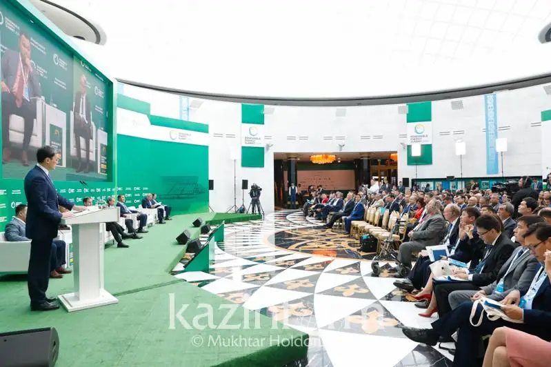 Саммит по возобновляемым источникам энергии проходит в Нур-Султане