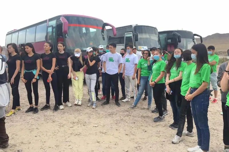 Эко-субботник в заповеднике-музее «Танбалы» провели активисты Алматы