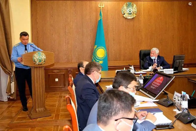 На треть снизился уровень преступности в Жамбылской области