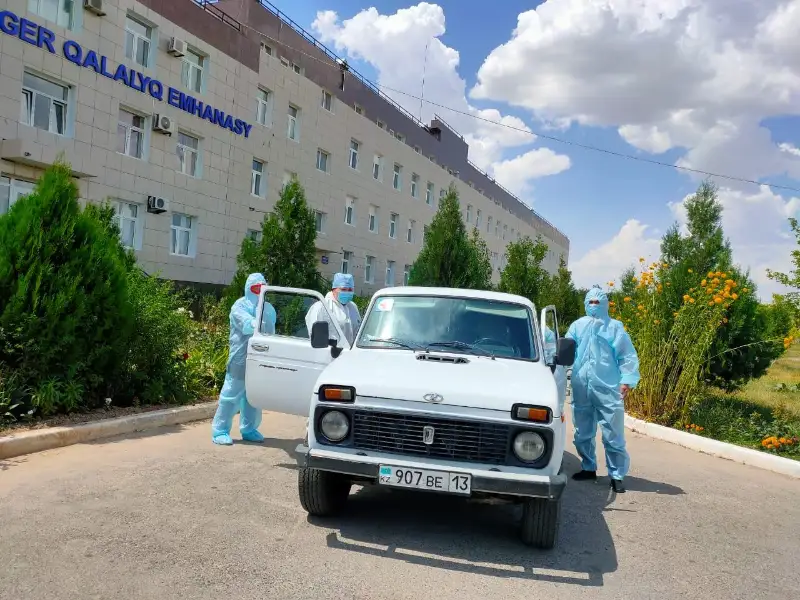 270 мобильных групп лечат пациентов с коронавирусом на дому в Туркестанской области