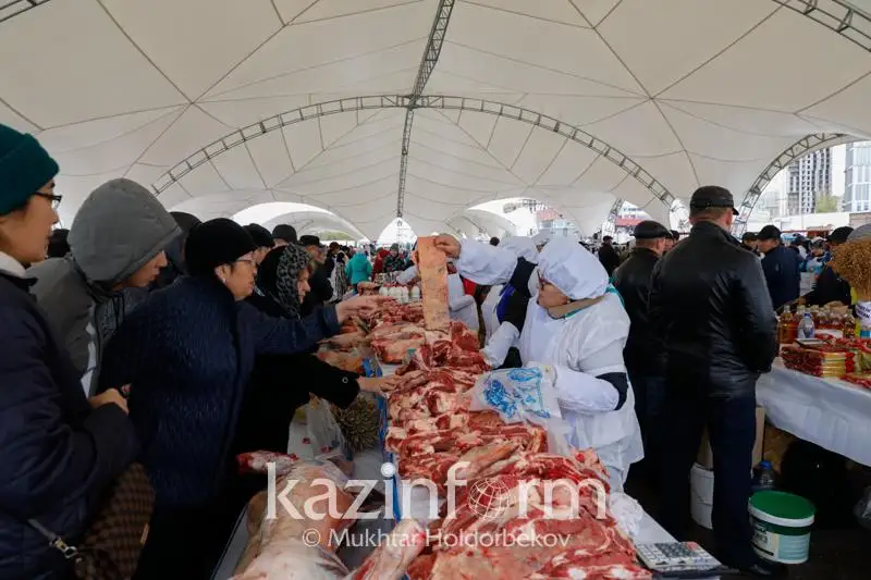 С 15%-ной скидкой продают свою продукцию акмолинские сельхозтоваропроизводители в Нур-Султане