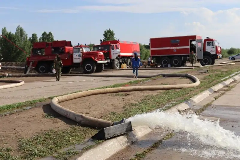 С подтопленных территорий Мактааральского района откачано более 6 млн кубометров воды