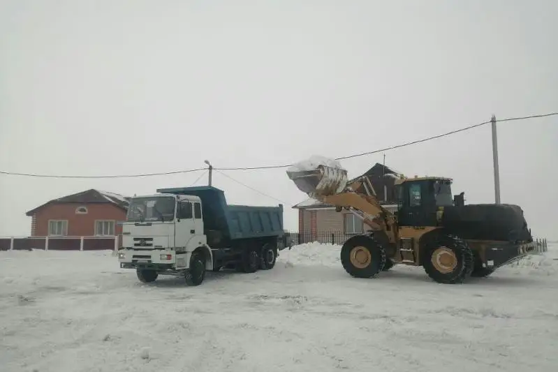 Как борются с угрозой паводка в пристоличных селах Акмолинской области