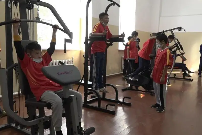 Спортивную школу капитально отремонтировали в Жангалинском районе ЗКО