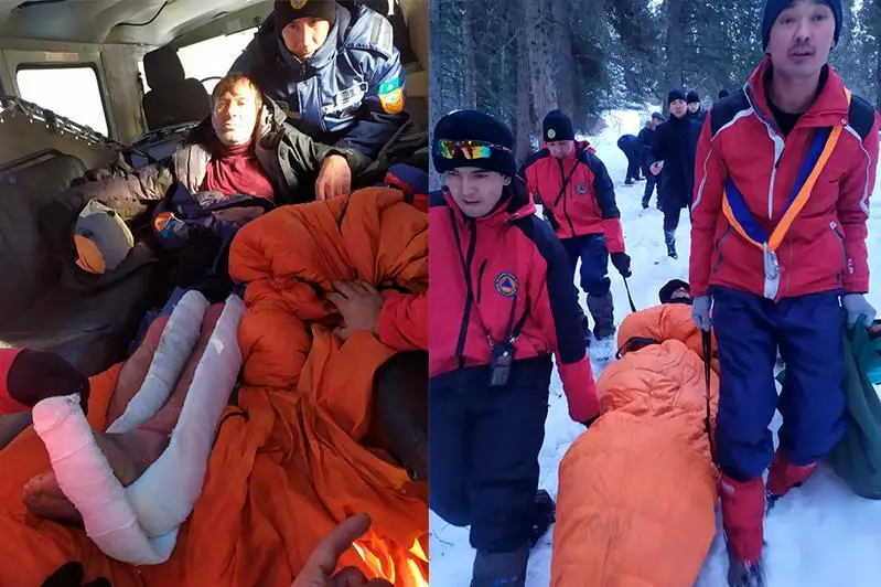 Полицейские Алматы спасли пропавшего на БАО иностранца