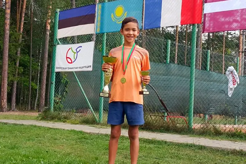 Амир Омарханов победил на турнире Tennis Europe Junior Tour