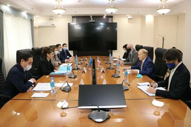 Аида Балаева провела встречу с Послом США