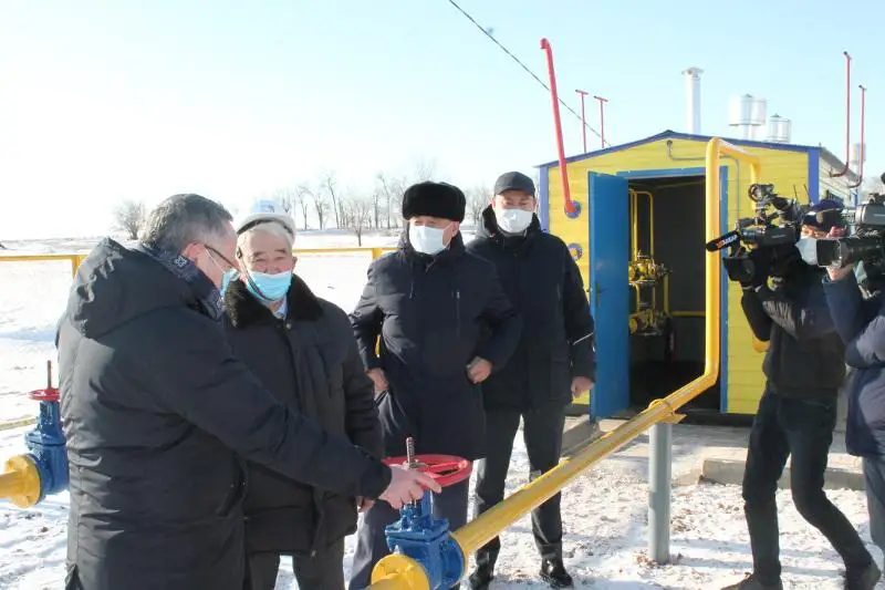 Село Болгарка газифицировали в Актюбинской области