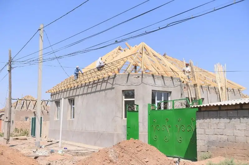 В Арыси завершен ремонт 2 161 дома