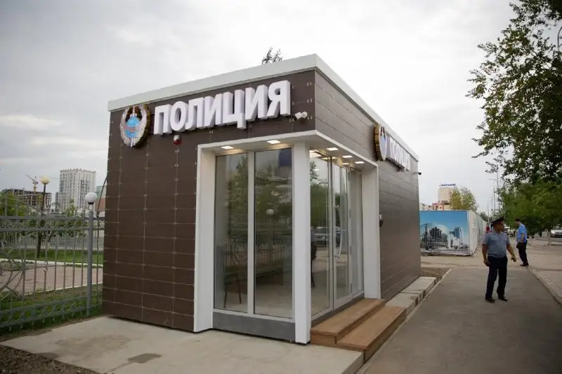 Стационарный пункт полиции открыли в Атырау
