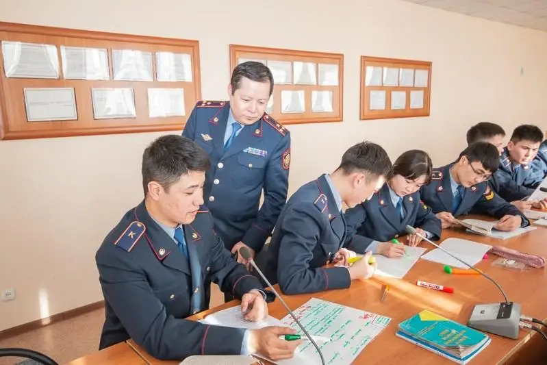 Пилотный проект по преподаванию практических навыков для будущих полицейских запустили в Караганде
