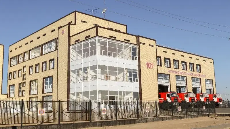 В Атырау открыли новое пожарное депо