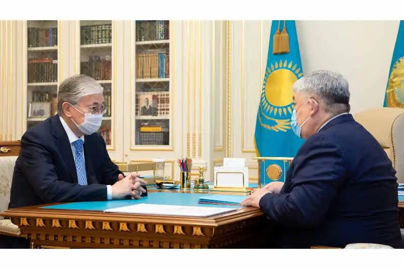 Касым-Жомарт Токаев принял Крымбека Кушербаева