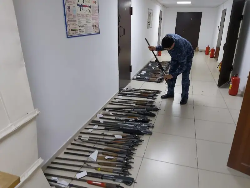 Свыше 3,6 млн тенге получили актюбинцы за сданное оружие