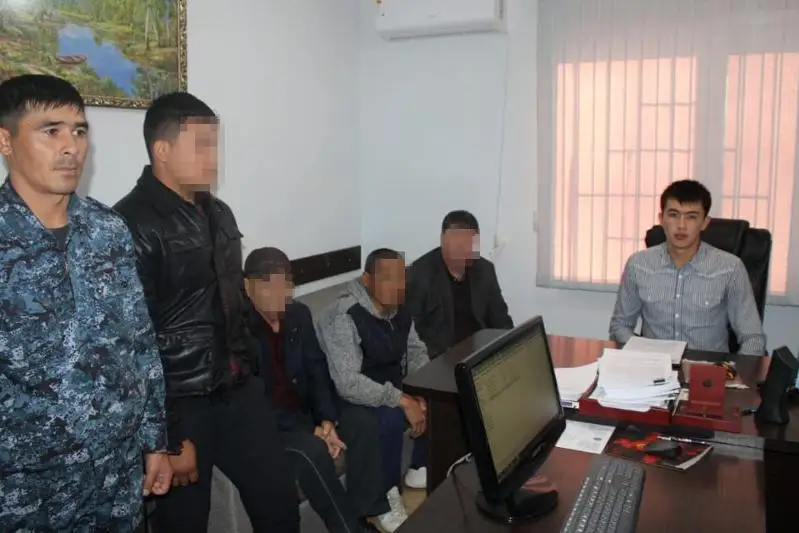 Разбойное нападение на пункт приема хлопка раскрыли в Туркестанской области